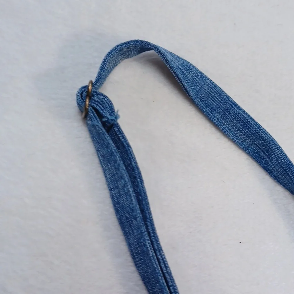 love by chesley chambray prairie smocked sundress button front spaghetti strap l - Picture 10 of 14